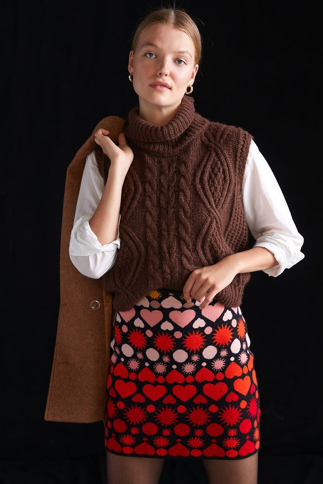 Sweater 2024 skirt anthropologie