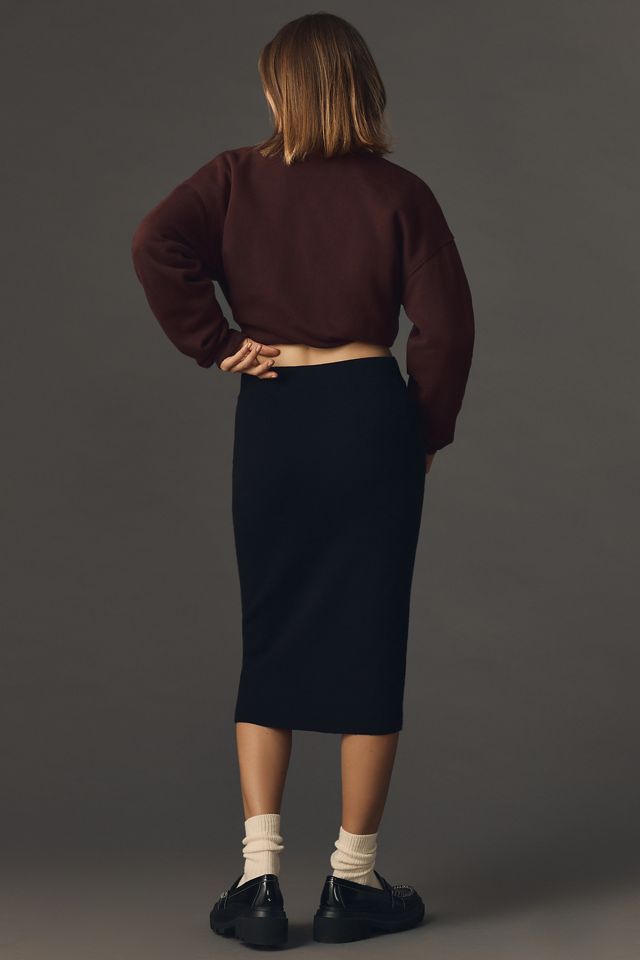By Anthropologie Knit Pencil Skirt #2