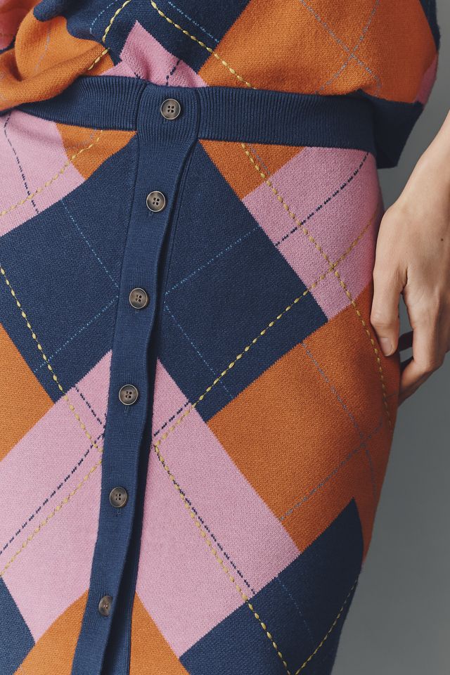 Maeve Arglye Knit Midi Skirt #2