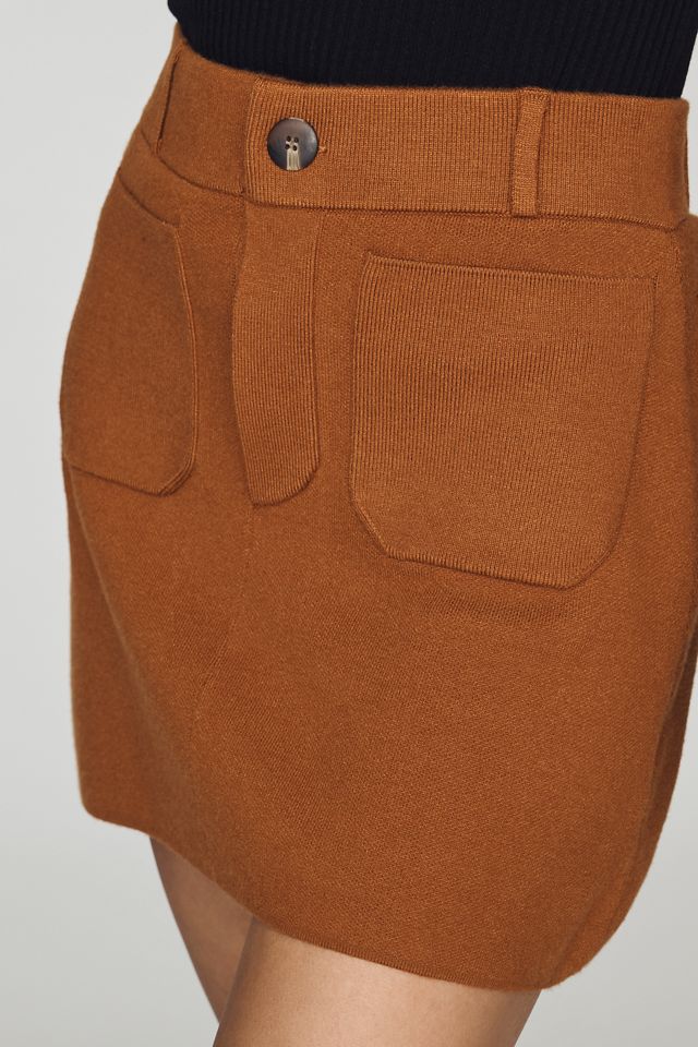 Maeve Colette Knit Mini Skirt #1