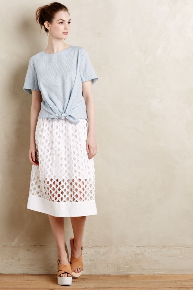 Eclipsed Eyelet Skirt #3