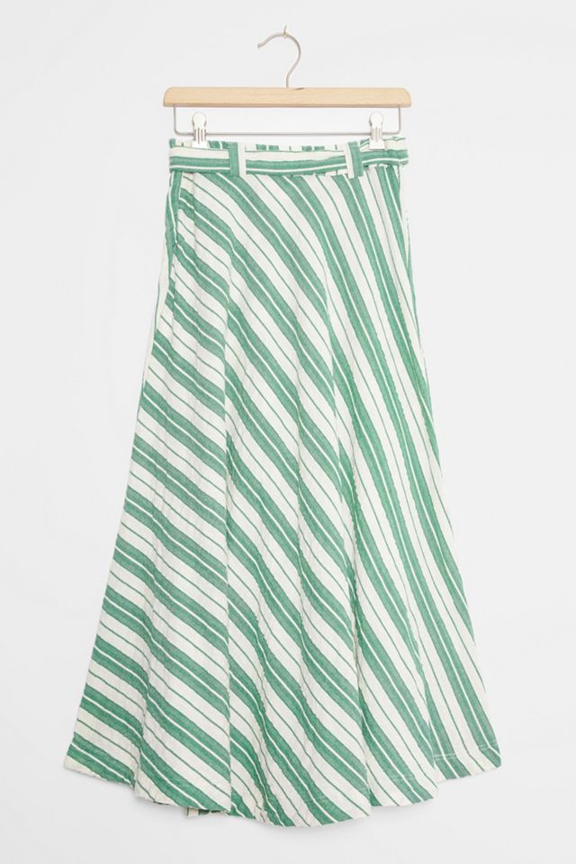 Maeve Franconia Striped Maxi Skirt #1
