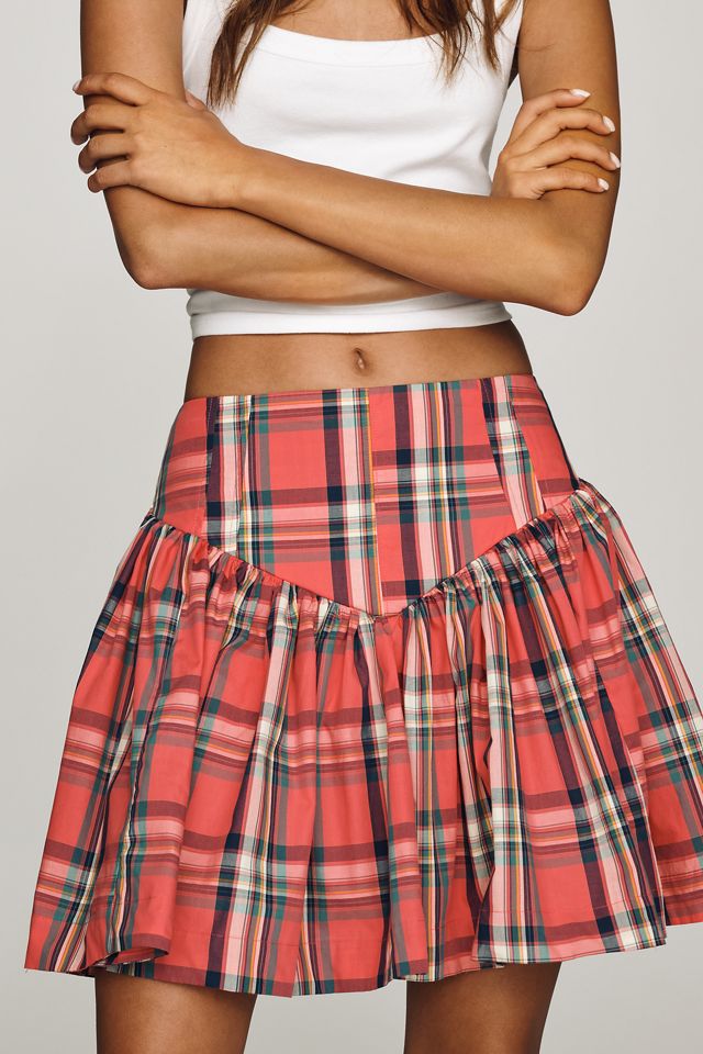 Maeve Basque-Waist Mini Skort #1