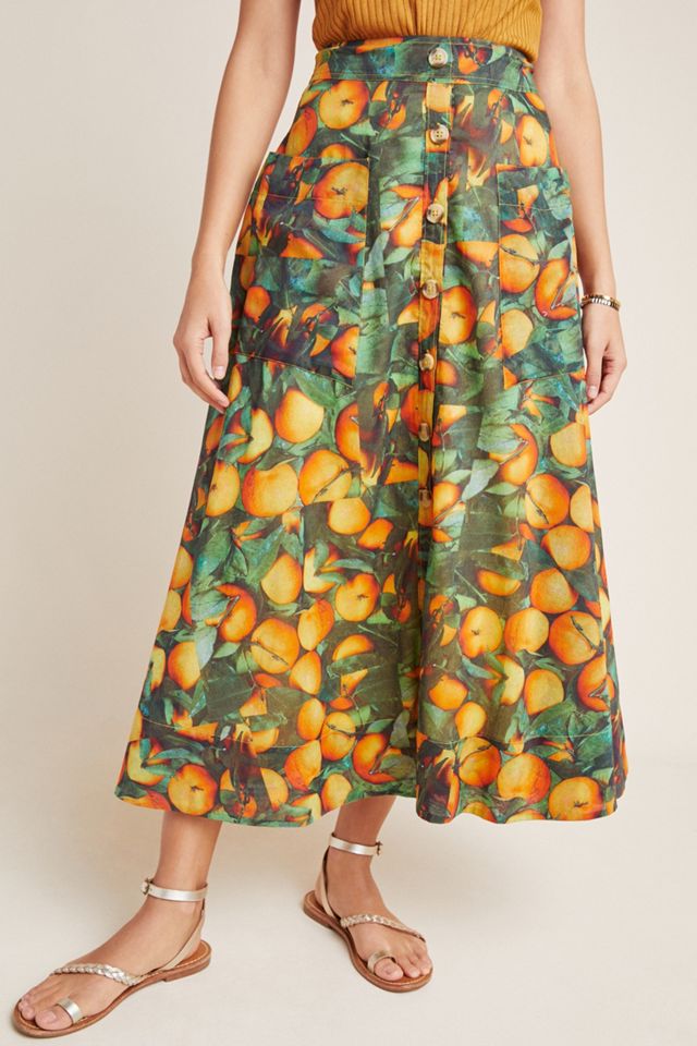Maeve Summer Orchard Skirt #2