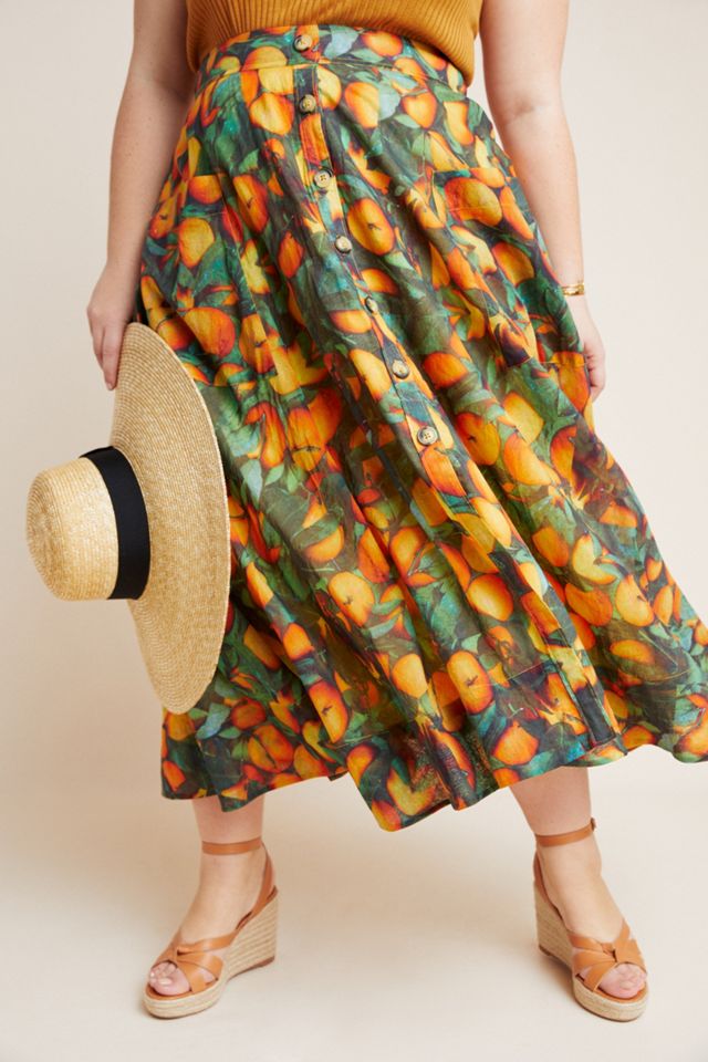 Maeve Summer Orchard Skirt #8