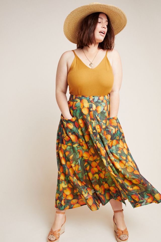 Maeve Summer Orchard Skirt #5