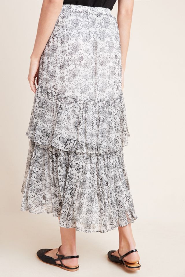Persephone Tiered Maxi Skirt #1