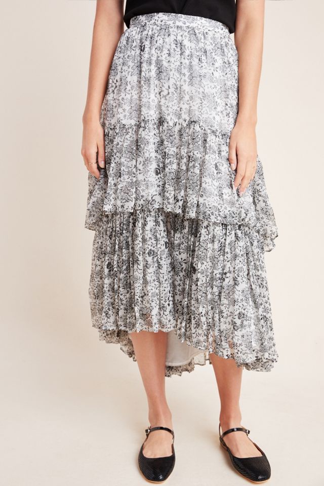 Persephone Tiered Maxi Skirt #3