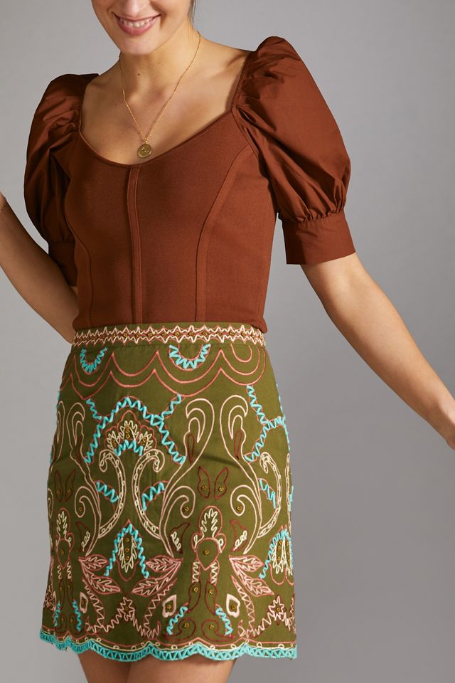 A-Line Mini Skirt #3