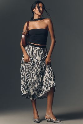 MAEVE FULL MIDI SKIRT 