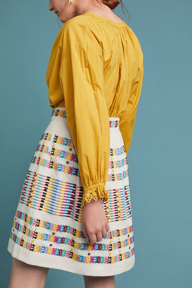 Beaded Rainbow Skirt #1