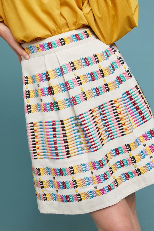 Beaded Rainbow Skirt #2