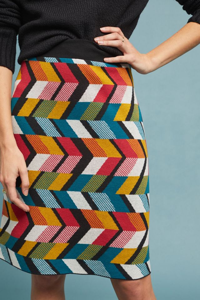 Geometric Pencil Skirt #2
