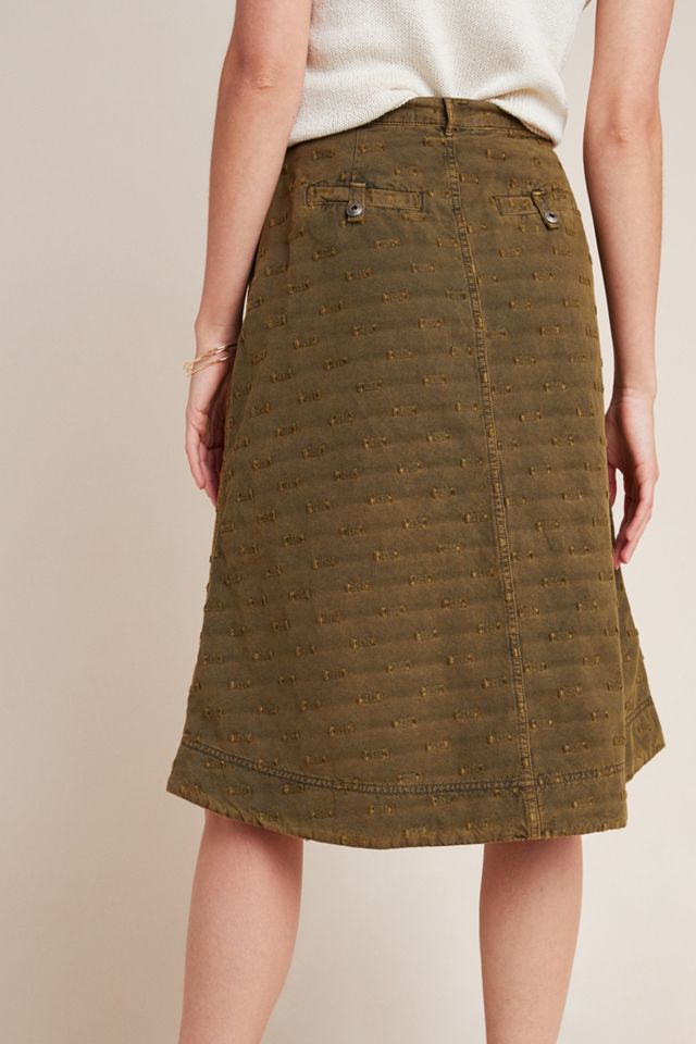 Aubrey Textured Utility Skirt #1