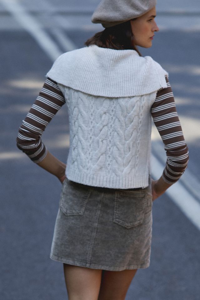 Pilcro Corduroy Mini Skirt #2