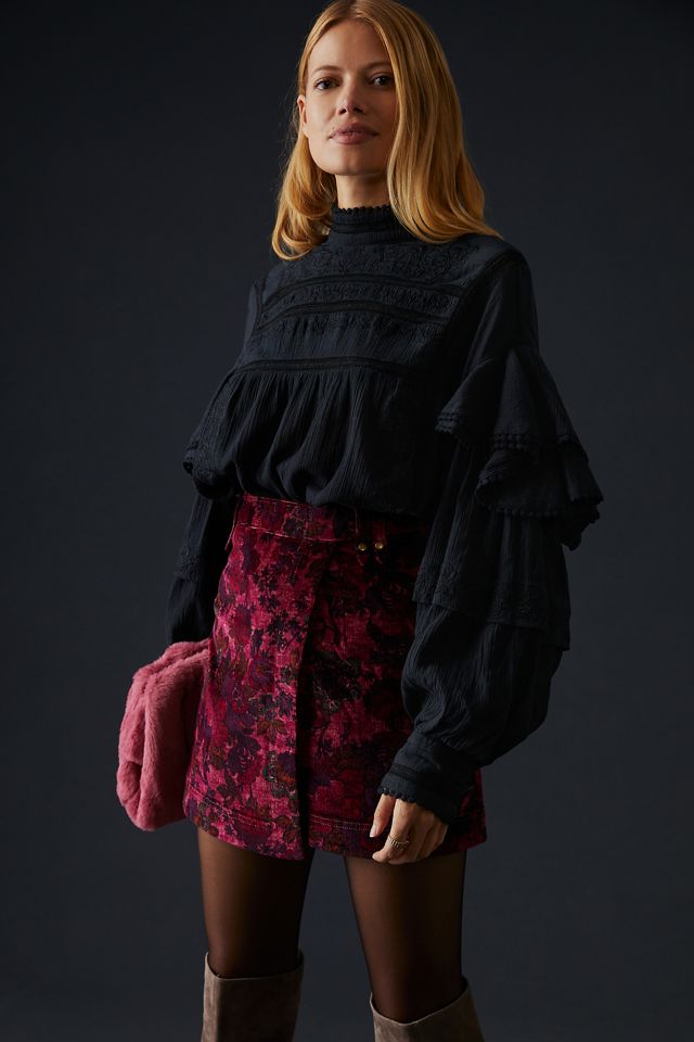 Pilcro Corduroy Mini Skirt #2
