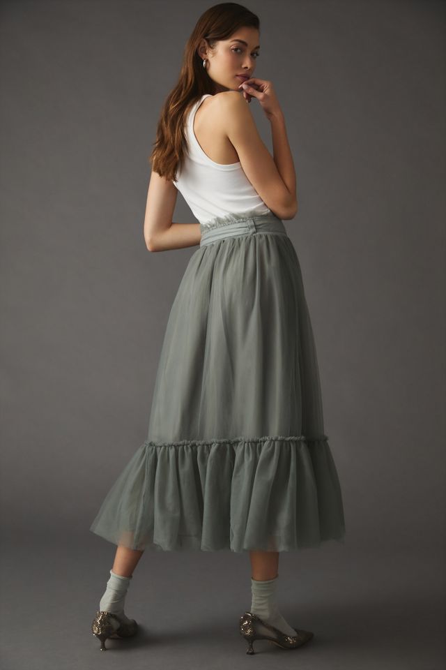 Pilcro Tulle Skirt #4