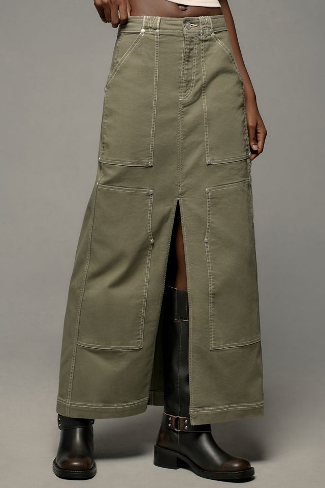 Pilcro Carpenter Maxi Skirt #1