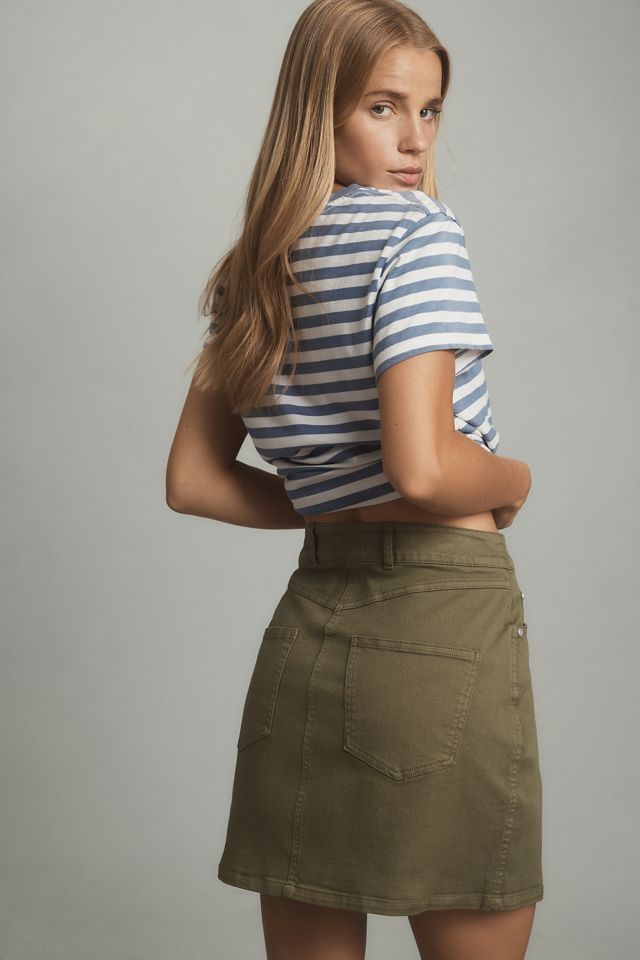 Pilcro Denim Mini Skirt #1