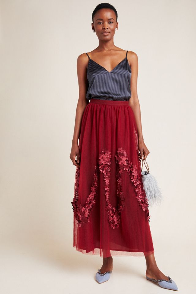 Benita Tulle Midi Skirt #2