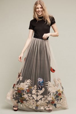 Hidden Forest Maxi Skirt