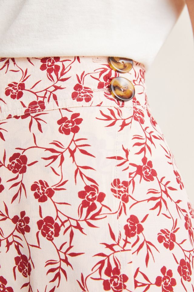 Faithfull Valois Floral Wrap Skirt #2