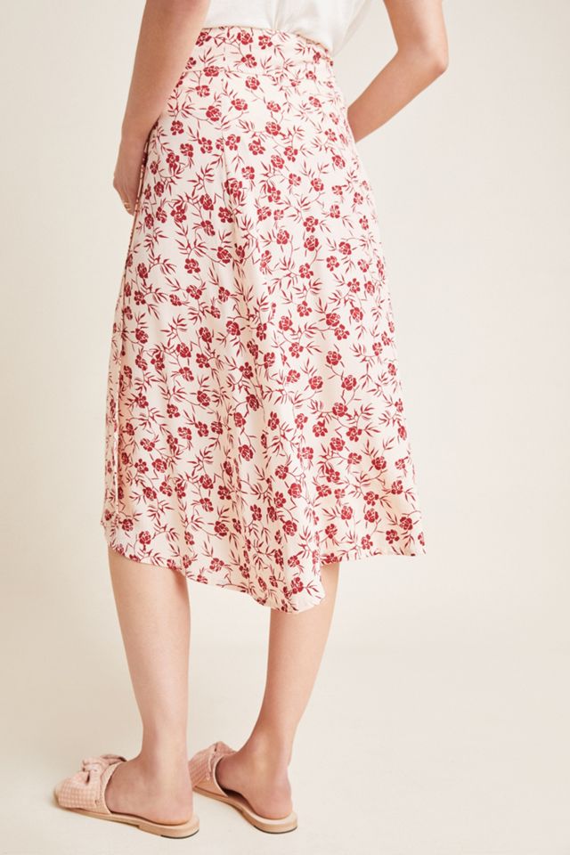 Faithfull Valois Floral Wrap Skirt #3