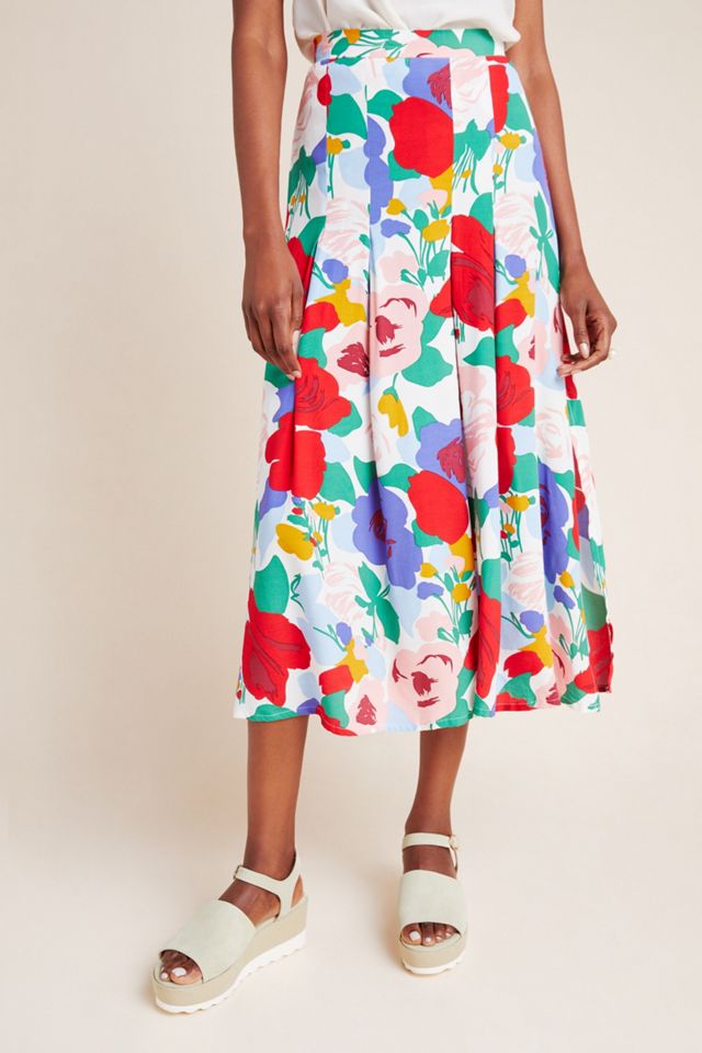 Faithfull Ava Pleated Midi Skirt #1