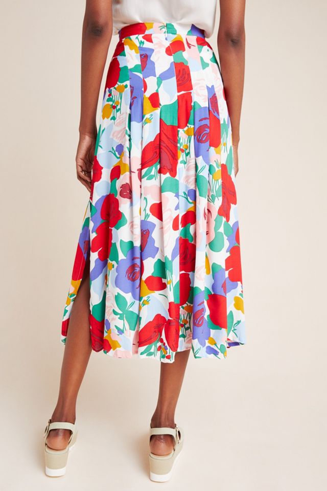 Faithfull Ava Pleated Midi Skirt #3