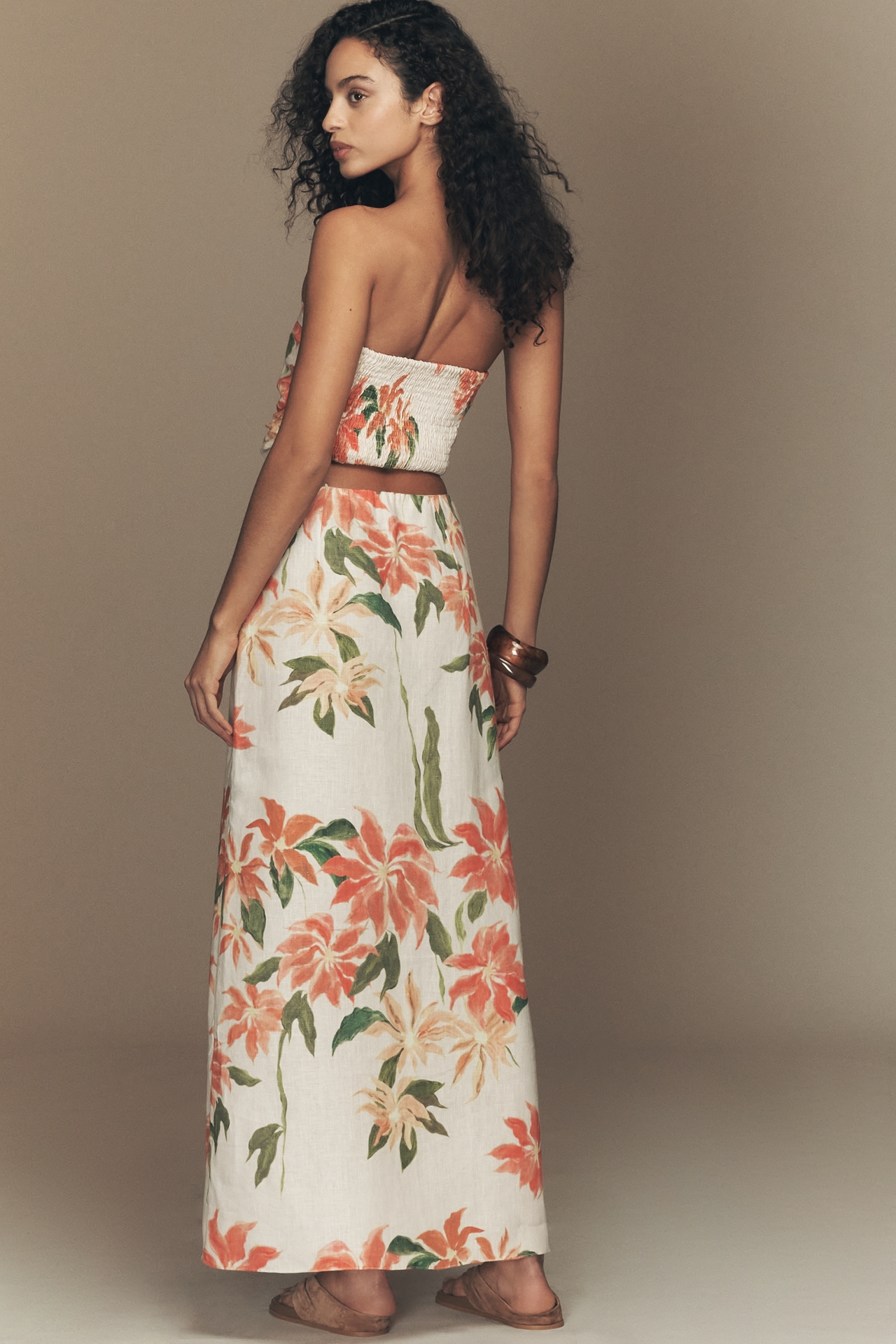 Faithfull The Brand Prieto Linen Maxi Skirt