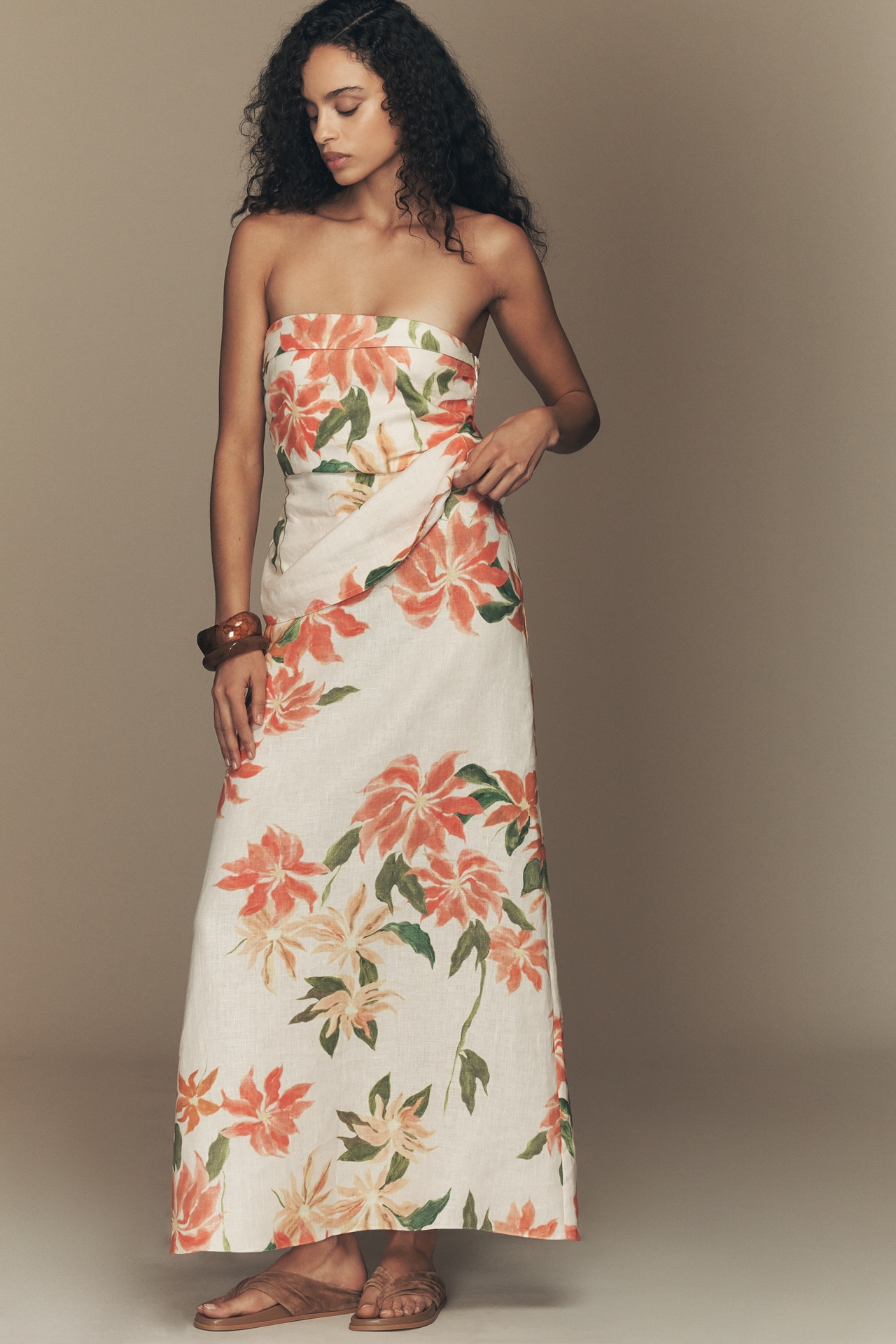 Faithfull The Brand Prieto Linen Maxi Skirt