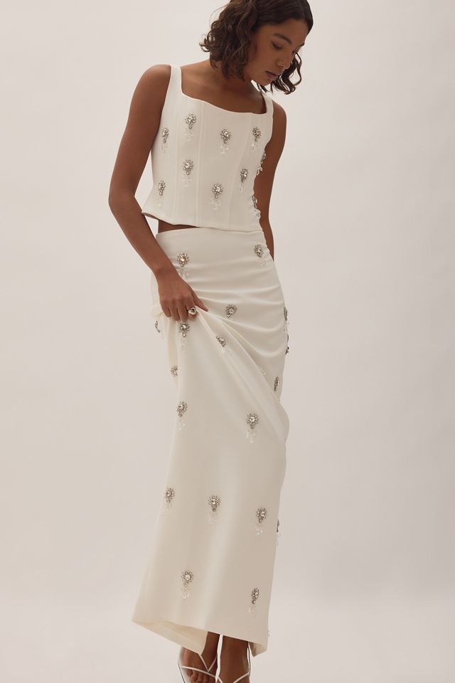 Odd Muse Crystal Maxi Skirt #3