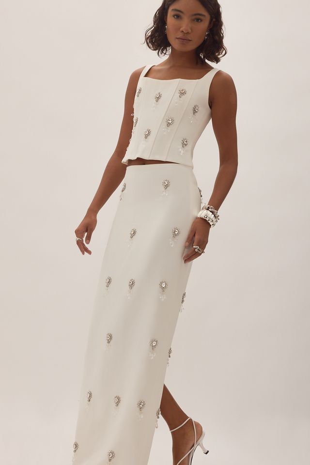 Odd Muse Crystal Maxi Skirt #4