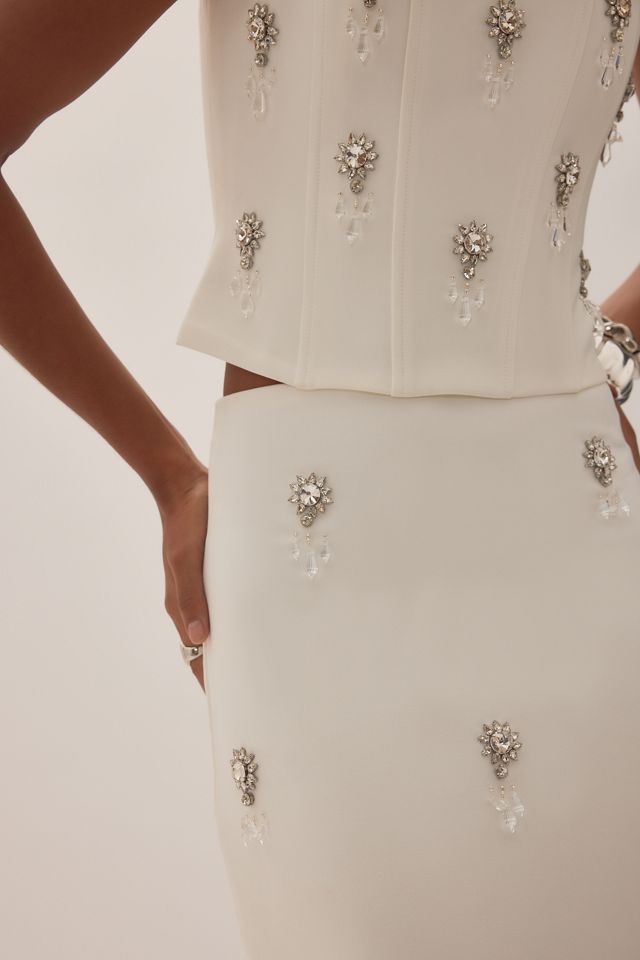 Odd Muse Crystal Maxi Skirt #5