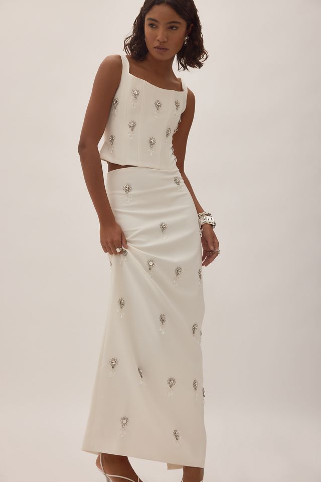 Odd Muse Crystal Maxi Skirt #2