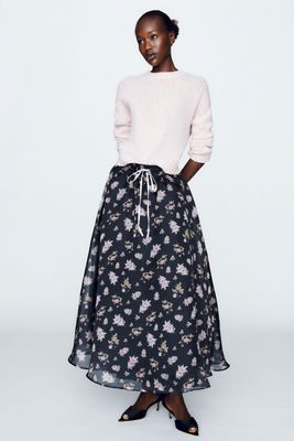 Elevator Disco Rebecca Midi Skirt