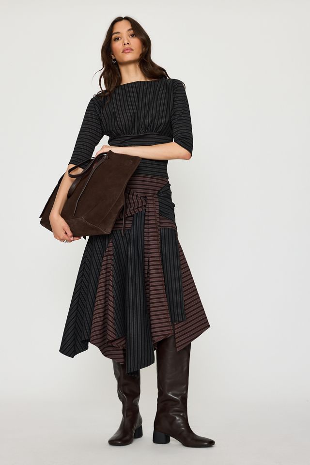 Feners Promesa Flared Midi Skirt #1
