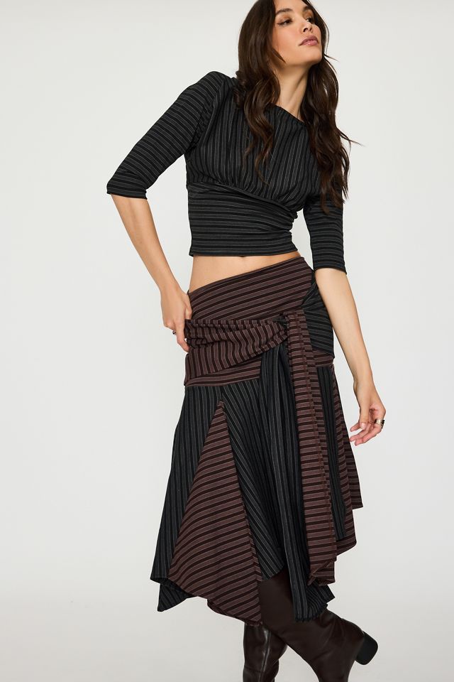 Feners Promesa Flared Midi Skirt #3