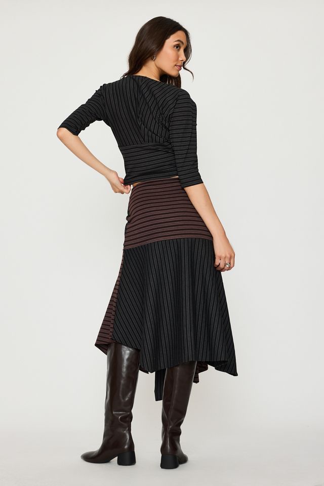 Feners Promesa Flared Midi Skirt #5