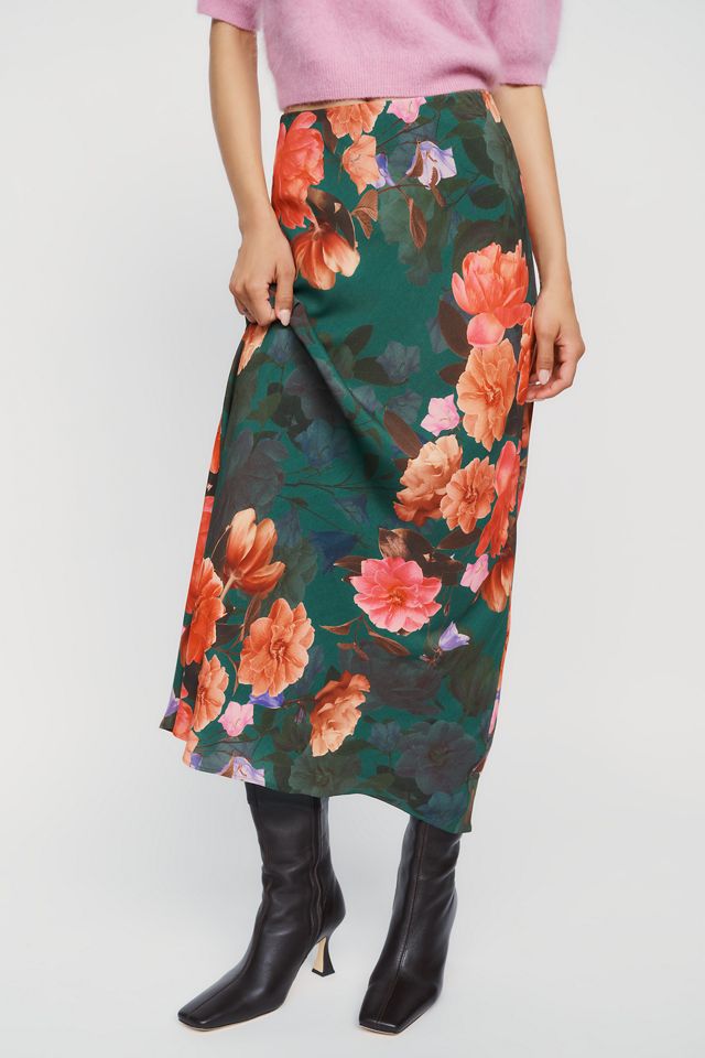 Favorite Daughter Midi Slip Skirt #1
