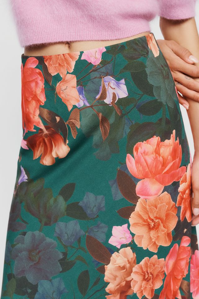 Favorite Daughter Midi Slip Skirt #3