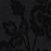 Black Floral Jaquard