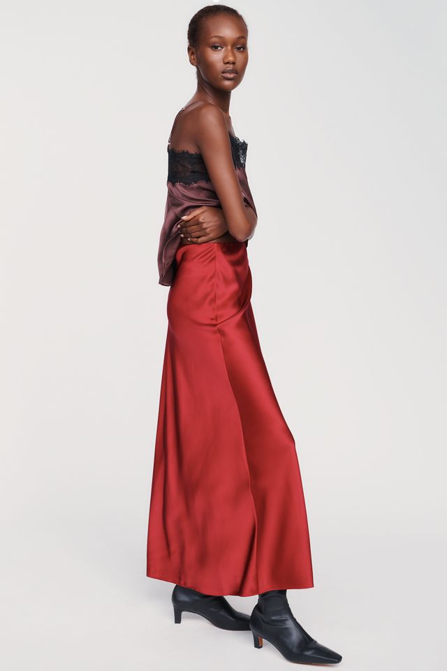 Favorite Daughter Favorite Silk Blend Maxi Skirt #2