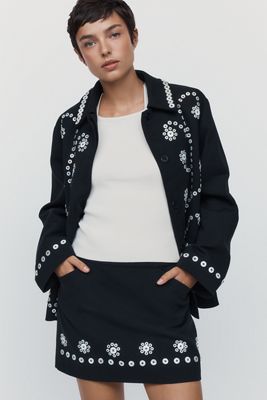 Stine Goya Embellished Mini Skirt