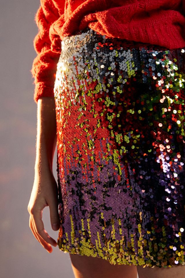 Harmonia Sequined Mini Skirt #2