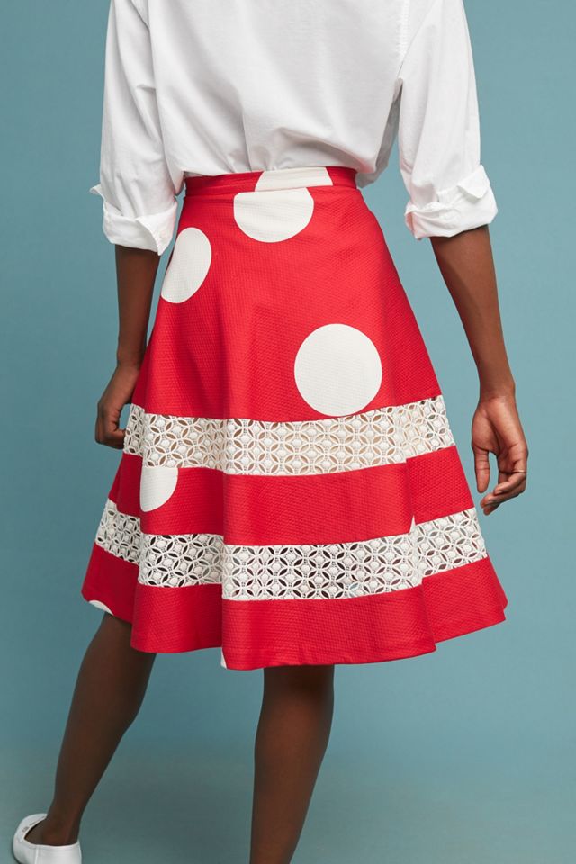 Lucille Polka Dot Skirt #1