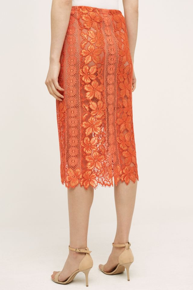 Mandarine Pencil Skirt #2
