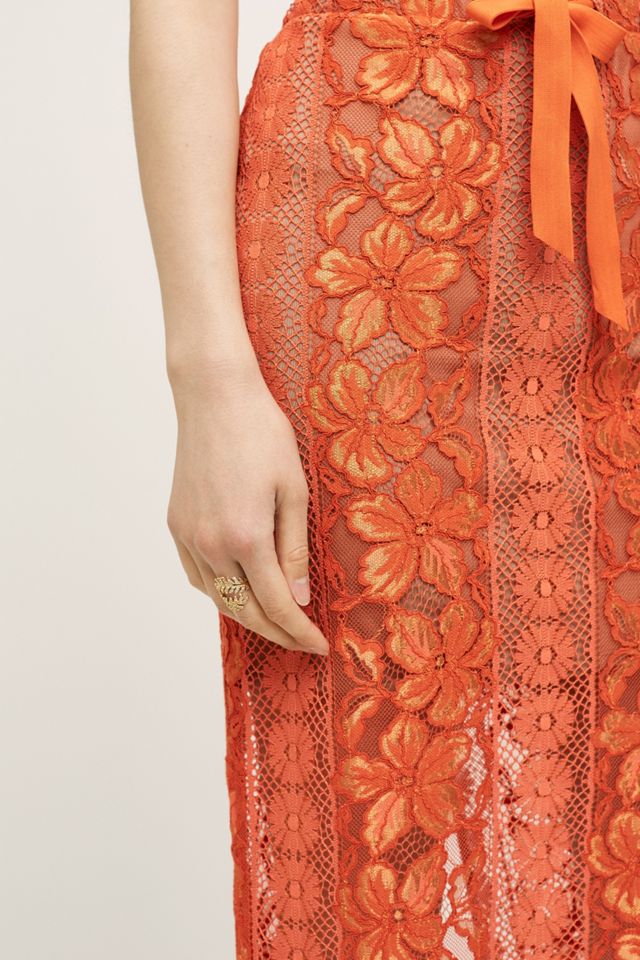 Mandarine Pencil Skirt #3