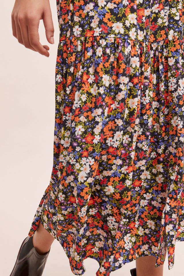 Kachel Marjani Floral-Print Midi Skirt #3