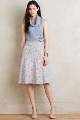 Tweeded Trumpet Skirt